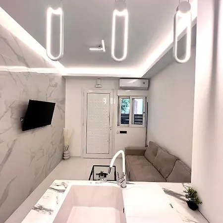 Apartment Luxury White Interior Kalamata